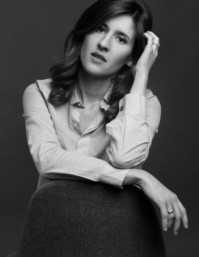 Portrait de Marie Monard, photographe à Balan, près d'Ambérieu.