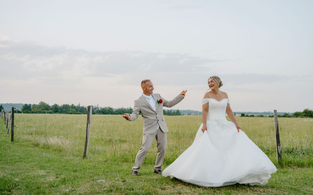 Photo de mariage dans l'ain